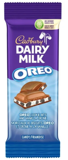 Cadbury Dairy Milk Oreo Vanilla creme