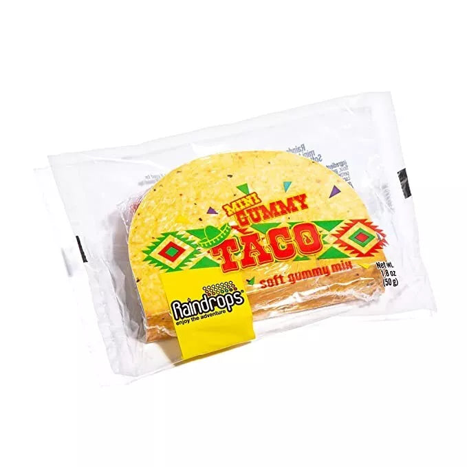 RAINDROPS GUMMY IN DISPLAY MINI- TACO