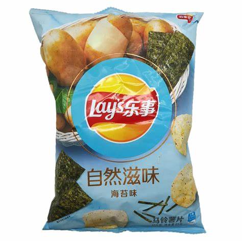 Lay's Natural Seaweed flavor