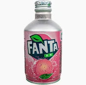 Fanta White Peach bottle can