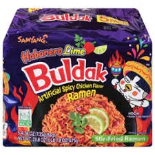Buldak Habenero Lime - Korea (pack of 5)