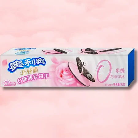 Oreo Sandwich Biscuits 0 Sugar Rose Flavor