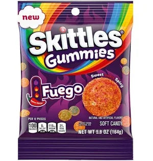 Skittles Gummies Fuego