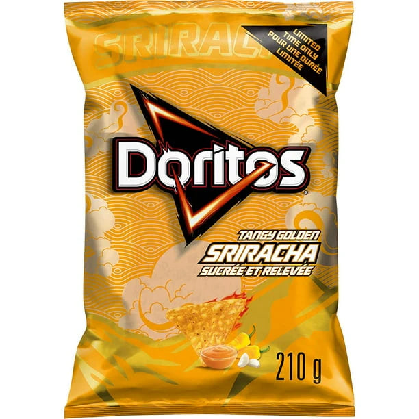Doritos Tangy Golden Sriracha Tortilla Chips Canada