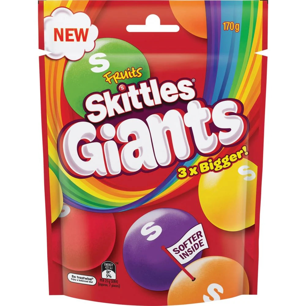 Skittles Giants Fruits UK