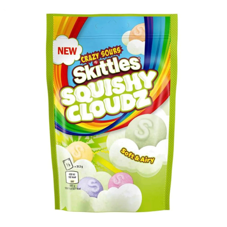 Skittles Squishy Cloudz Crazy Sours