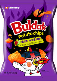 Buldak Habanero Lime Chips