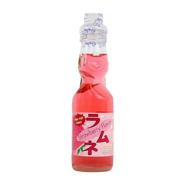 Ramune Fuji Soda Strawberry Hawaii  -Japan