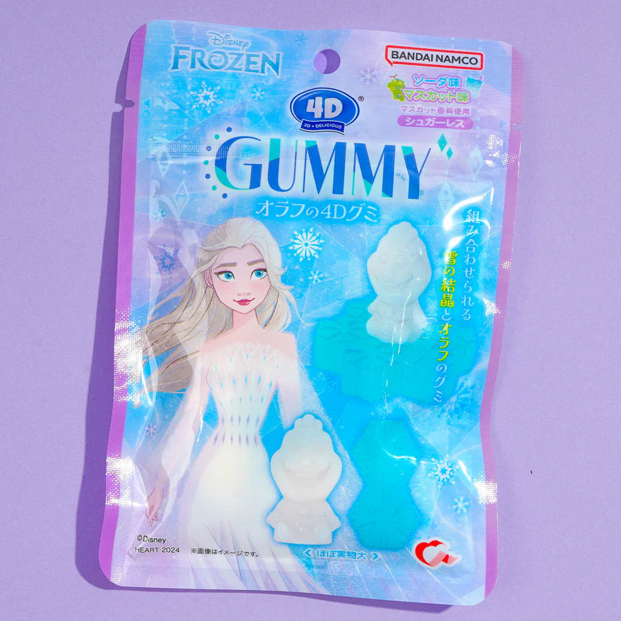 Bandai Frozen 4D Gummy - Japan