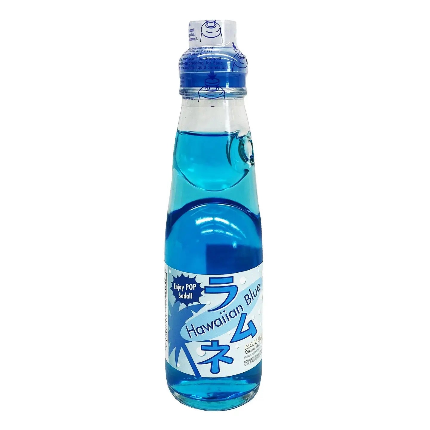 Ramune Fuji Soda Blue Hawaii  -Japan