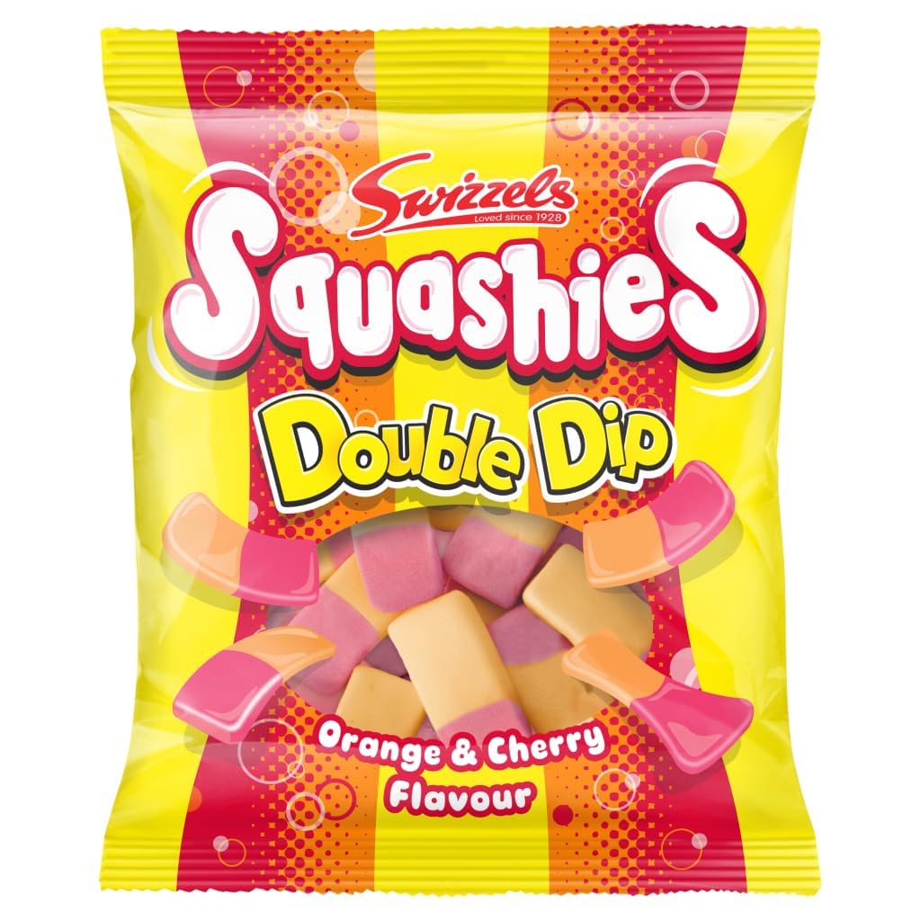 Squashies Double Dip Orange Cherry