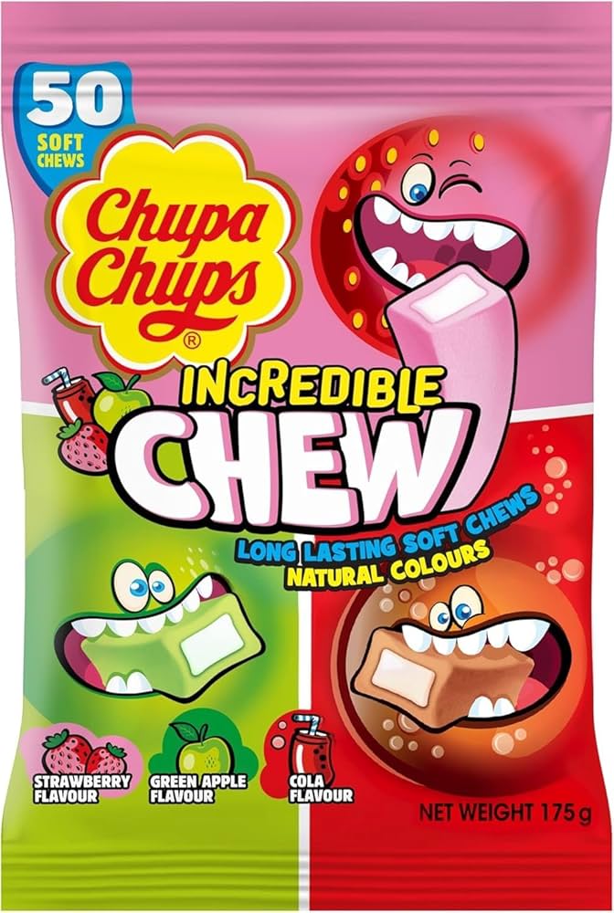 Chupa Chups Incredible Chew - Australia