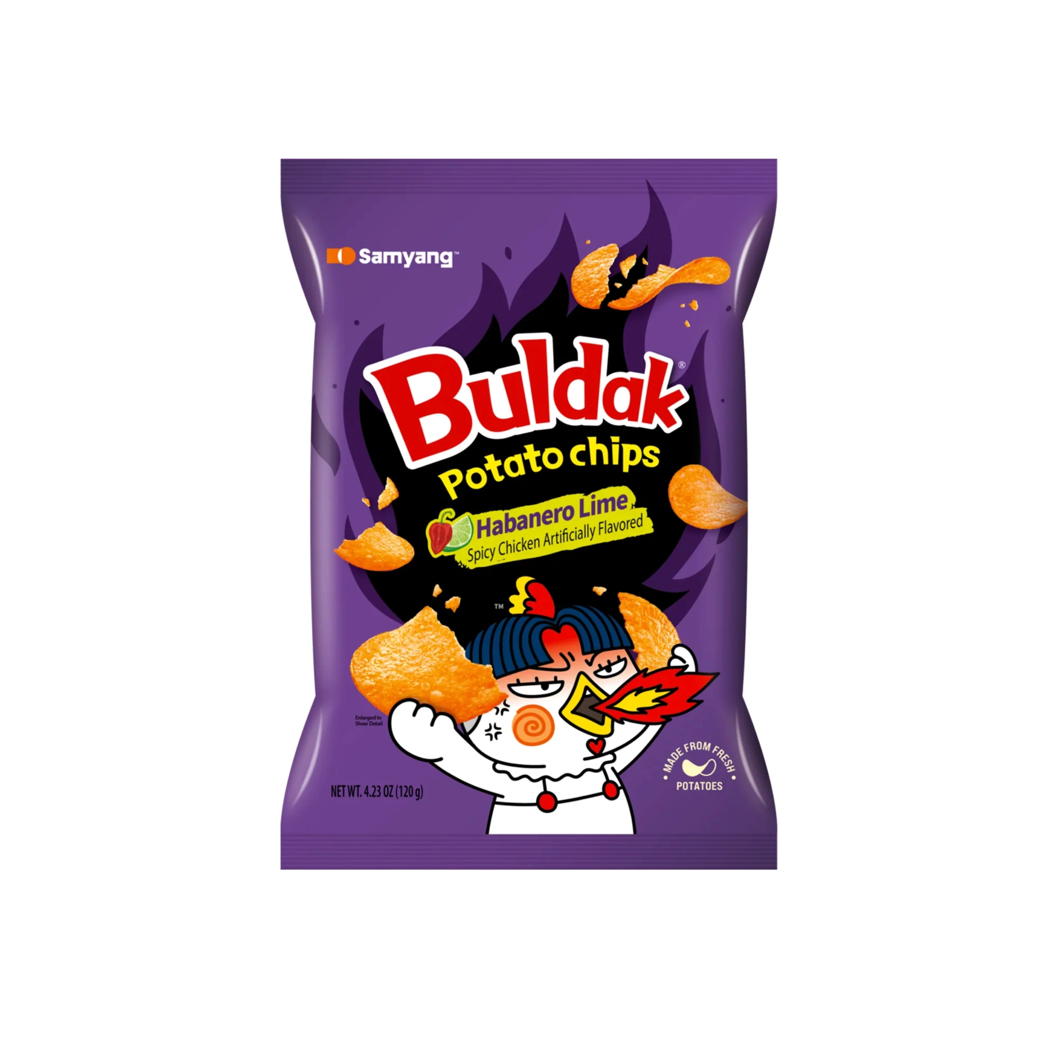 Buldak Habanero Lime Chips