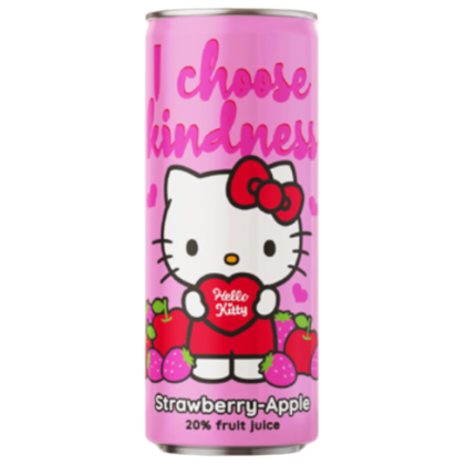 Hello Kitty Strawberry Apple Fruit Juice