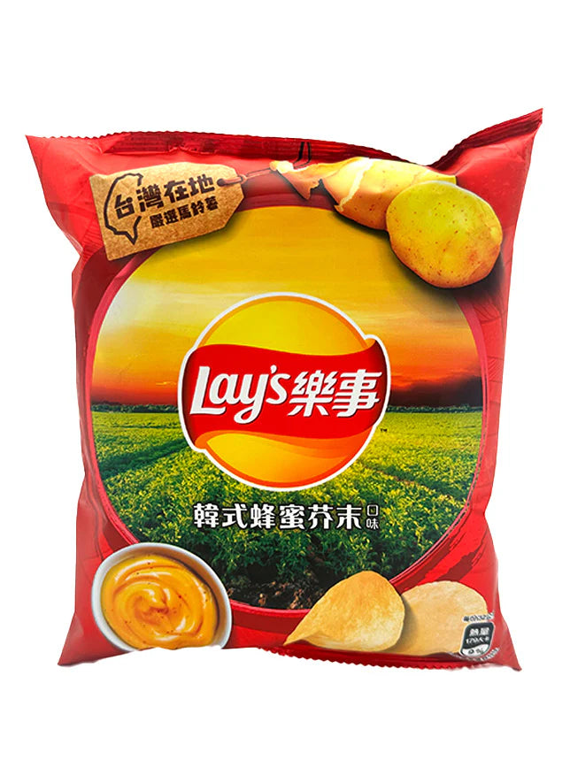 Lays Korean Honey Mustard Flavor