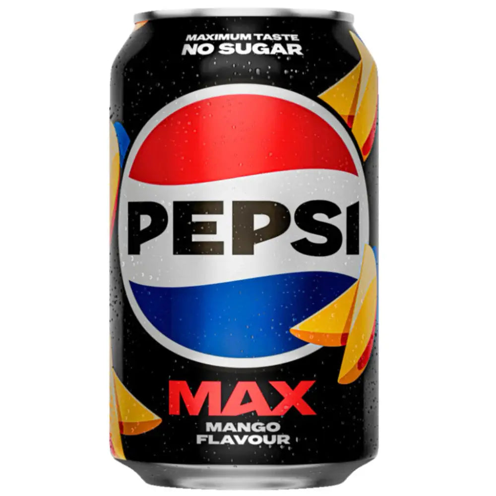 Pepsi Max Mango Zero Sugar- Denmark