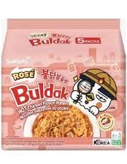 Buldak Spicy ramen -ROSE Pack of 5