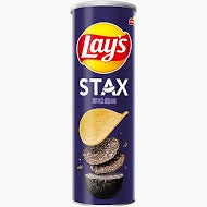 Lays Stax Chips Black Truffle Flavour