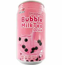 Strawberry Bubble Milk Tea Drink